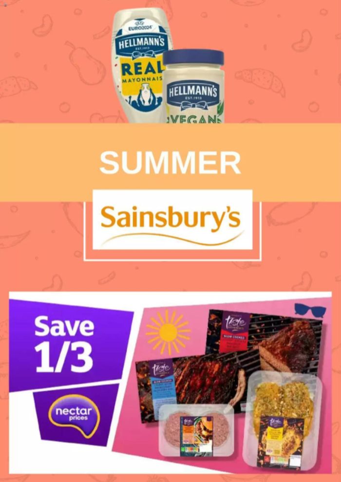 Sainsbury's catalogue in Redcar | Summer Deals | 07/05/2024 - 13/05/2024