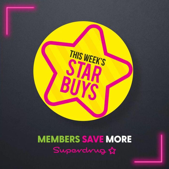 Superdrug catalogue in Arbroath | This Week's Star Buys | 08/05/2024 - 14/05/2024