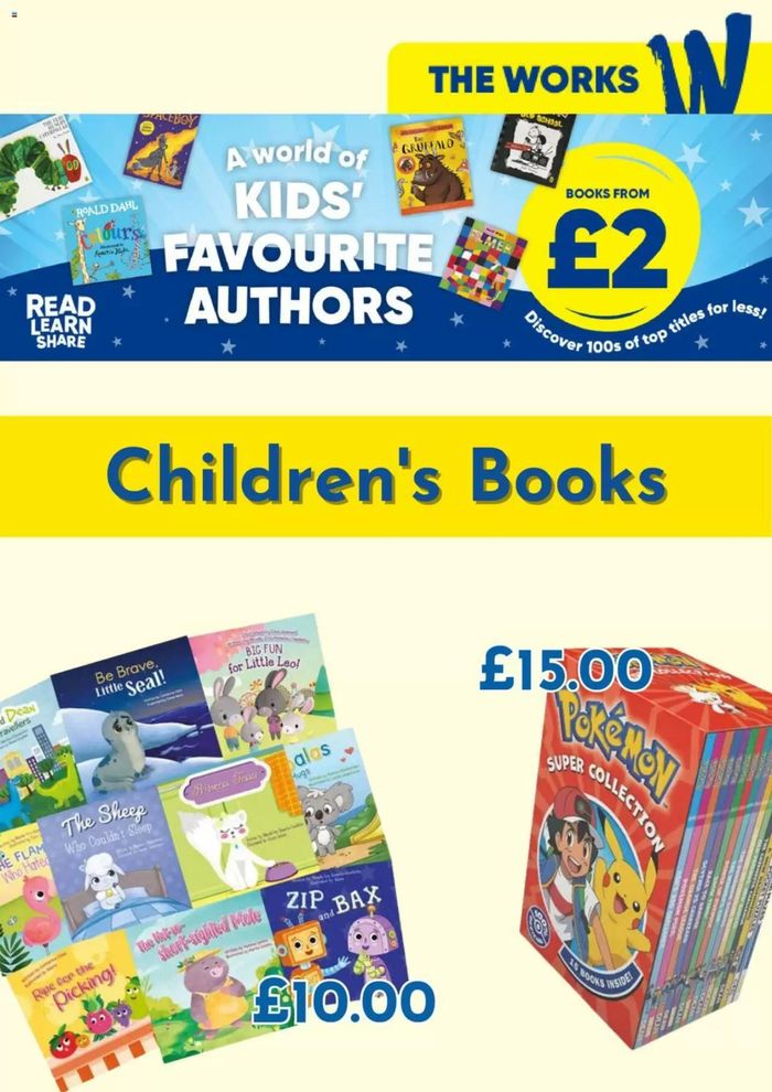 The Works catalogue in Morpeth | Children's Books | 09/05/2024 - 08/06/2024
