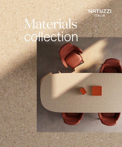 Home & Furniture offers | Materials Collection in Natuzzi | 09/05/2024 - 31/08/2024