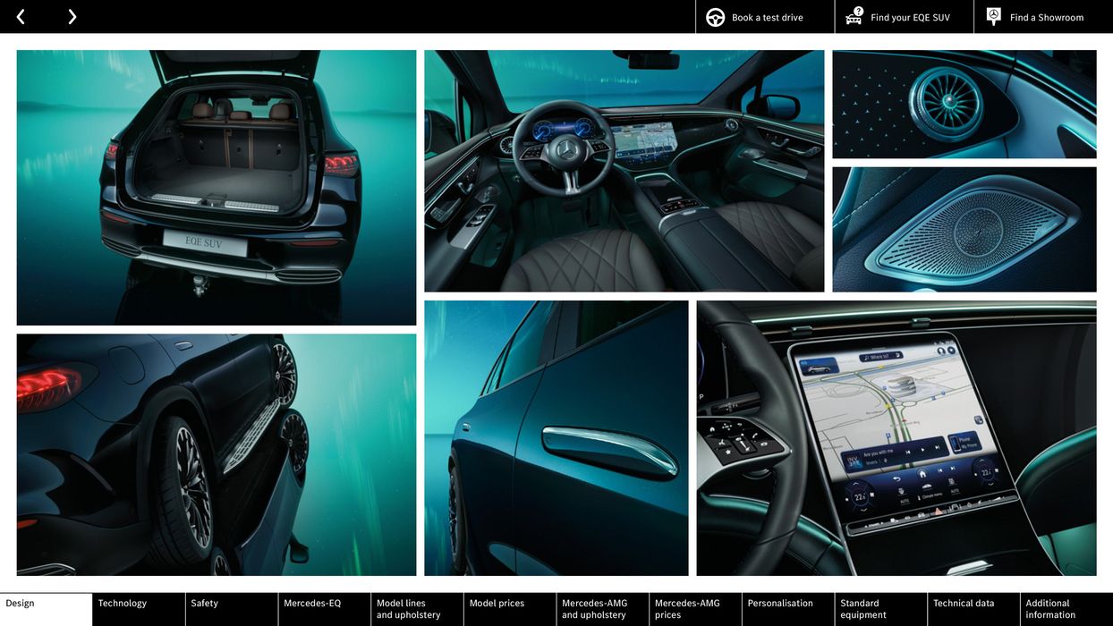 Mercedes-Benz catalogue in Llandudno | Mercedes Benz New EQE SUV | 14/05/2024 - 31/12/2024