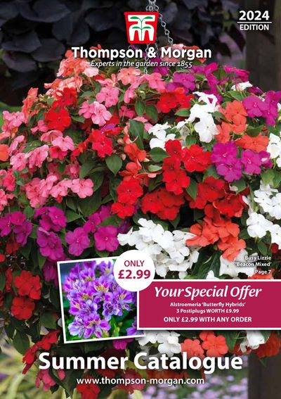 Garden & DIY offers in Ambleside | Summer Catalogue in Thompson & Morgan | 01/06/2024 - 31/08/2024