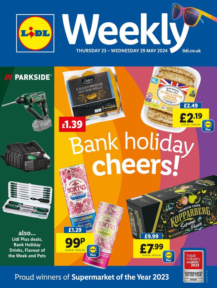 Lidl catalogue in Brechin | Bank Holiday Cheers! | 23/05/2024 - 29/05/2024