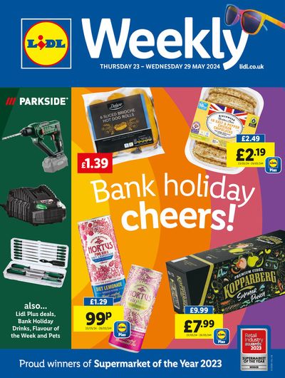 Lidl catalogue in Larkhall | Bank Holiday Cheers! | 23/05/2024 - 29/05/2024