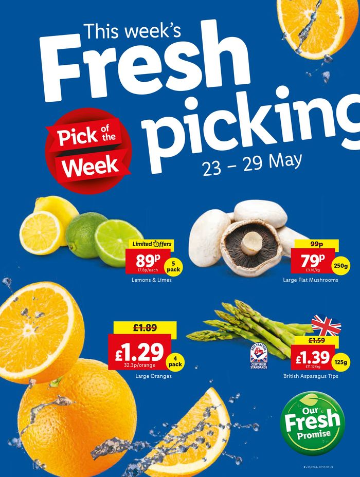 Lidl catalogue in Poulton-le-Fylde | Bank Holiday Cheers! | 23/05/2024 - 29/05/2024
