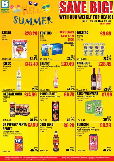 Bestway catalogue in Exminster | Save Big | 17/05/2024 - 23/05/2024