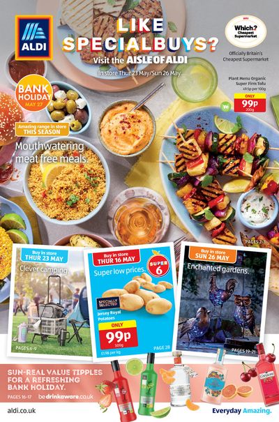 Supermarkets offers in Beith | Aldi SpecialBuys UK in Aldi | 23/05/2024 - 26/05/2024