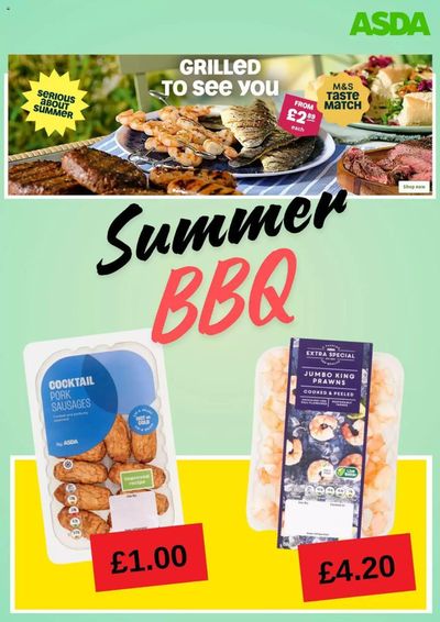 Supermarkets offers in Burwell | Summer BBQ in Asda | 21/05/2024 - 27/05/2024