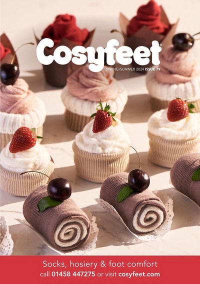 Cosyfeet catalogue in Sheffield | Socks, Hosiery & Foot Comfort Issue 79 | 22/05/2024 - 31/08/2024