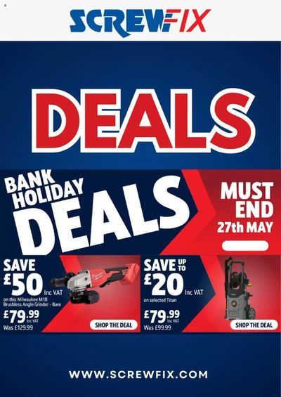 Screwfix catalogue in Swanmore | Deals | 23/05/2024 - 23/06/2024
