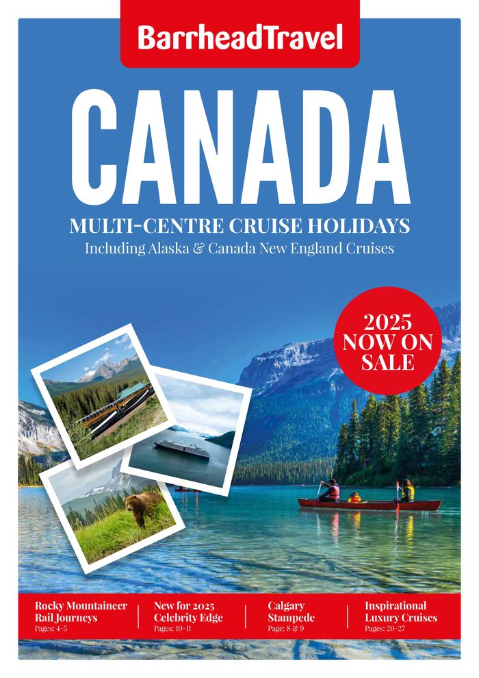 Barrhead Travel catalogue in Glenrothes | Canada Crius Holidays | 24/05/2024 - 31/01/2025