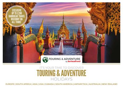 Barrhead Travel catalogue in Glasgow | Touring & Adventure Holidays | 24/05/2024 - 31/12/2024