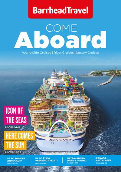 Barrhead Travel catalogue in Edinburgh | Come Aboard Magazine | 24/05/2024 - 31/12/2024