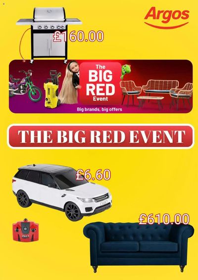 Argos catalogue in Cuckfield | The Big Red Event | 28/05/2024 - 03/06/2024