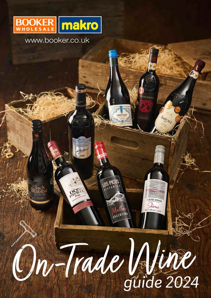 Booker Wholesale catalogue in Carlisle | On Trade Guide Wine 2024 | 28/05/2024 - 31/12/2024