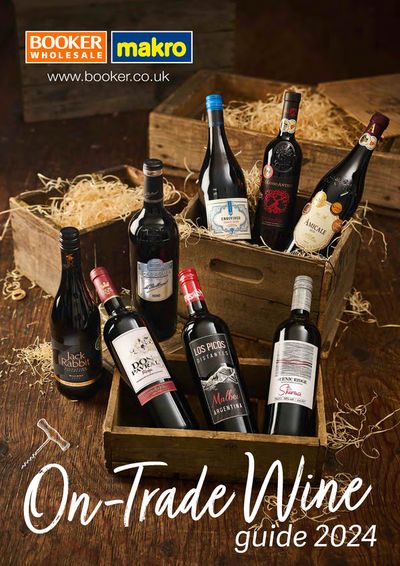 Booker Wholesale catalogue in Birkenhead | On Trade Guide Wine 2024 | 28/05/2024 - 31/12/2024
