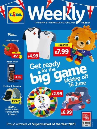Lidl catalogue in Swanmore | Get Ready For The Big Game | 06/06/2024 - 12/06/2024