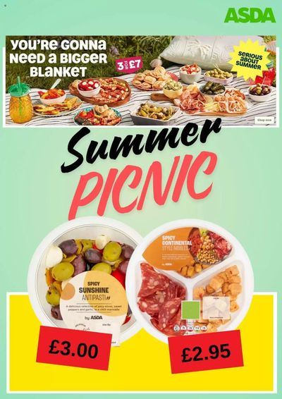 Supermarkets offers in Westham | Summer Picnic in Asda | 04/06/2024 - 10/06/2024
