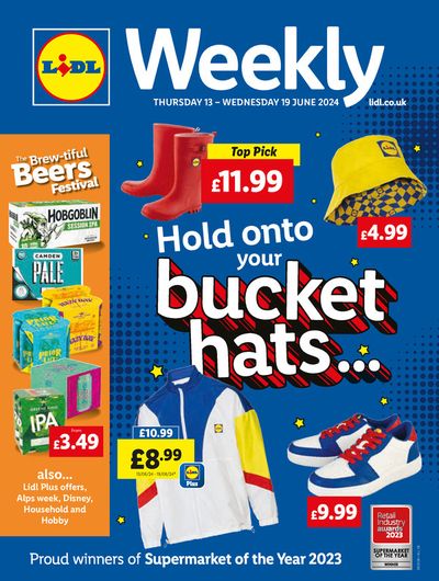 Lidl catalogue in Silloth | Hold Onto Your Bucket Hats | 13/06/2024 - 19/06/2024
