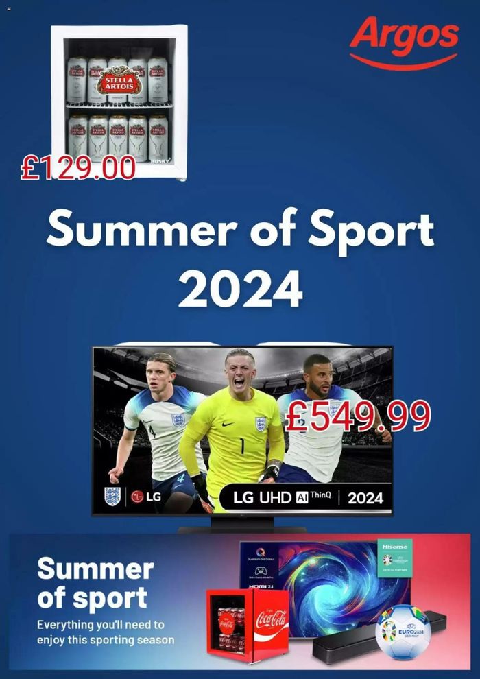 Argos catalogue in London | Summer Of Sport 2024 | 18/06/2024 - 24/06/2024