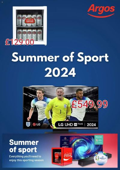Argos catalogue in Overcombe | Summer Of Sport 2024 | 18/06/2024 - 24/06/2024