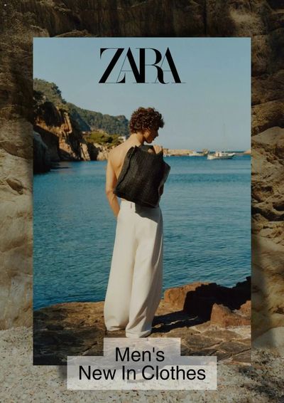 ZARA catalogue | Men's New In Clothes | 02/07/2024 - 31/07/2024