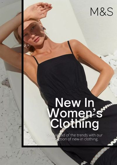Department Stores offers in Sale | New In Women's Clothing in Marks & Spencer | 02/07/2024 - 31/07/2024