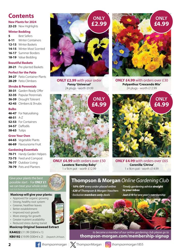Thompson & Morgan catalogue | Autumn Catalogue | 01/09/2024 - 30/11/2024