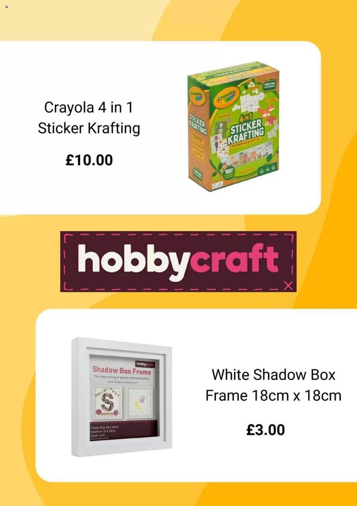 Hobbycraft catalogue in Brighton | New Arrivals | 04/07/2024 - 03/08/2024