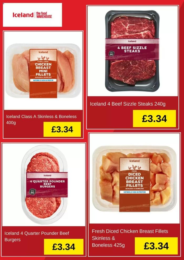Iceland catalogue in Wakefield | Meat Offers | 08/07/2024 - 03/08/2024