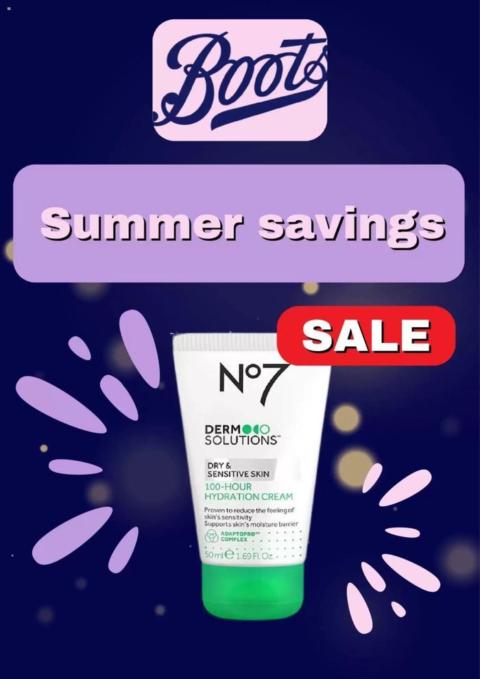 Boots catalogue in Derby | Summer Savings | 11/07/2024 - 10/08/2024