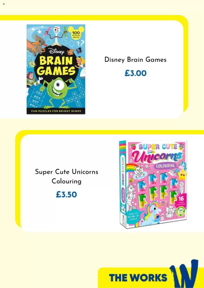 The Works catalogue in Croydon | Kids Activity Books | 10/07/2024 - 09/08/2024