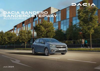 Dacia catalogue in Sutton Coldfield | Dacia Sandero / Sandero Stepway Accessories | 16/07/2024 - 31/07/2024