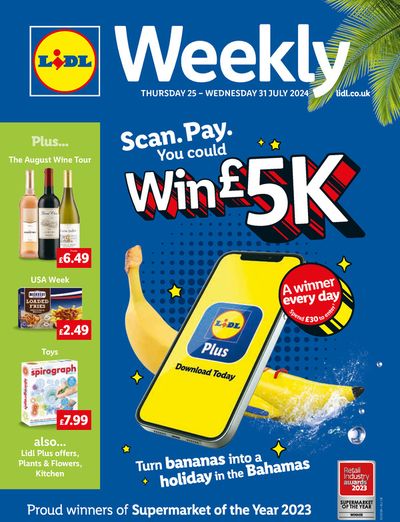 Lidl catalogue in Warwick-on-Eden | Scan. Pay. | 25/07/2024 - 31/07/2024