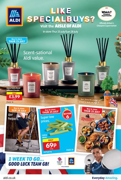 Aldi catalogue in Whitstable | Scent-sational Aldi value. UK | 25/07/2024 - 28/07/2024