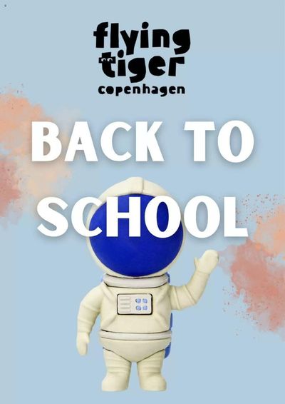 Home & Furniture offers | Back to School in Flying Tiger | 22/07/2024 - 21/08/2024
