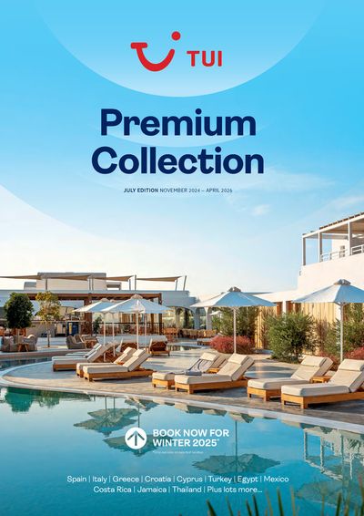 Travel offers in Burnley | Premium Collection Nov 2024 – Apr 2026 in Tui | 01/11/2024 - 30/04/2026