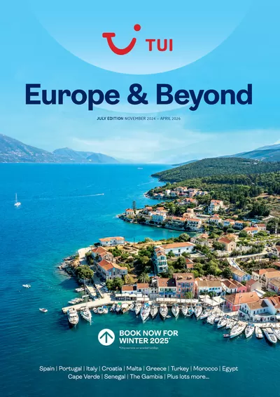 Tui catalogue in London | Europe & Beyond Nov 2024 – Apr 2026 | 01/11/2024 - 30/04/2026