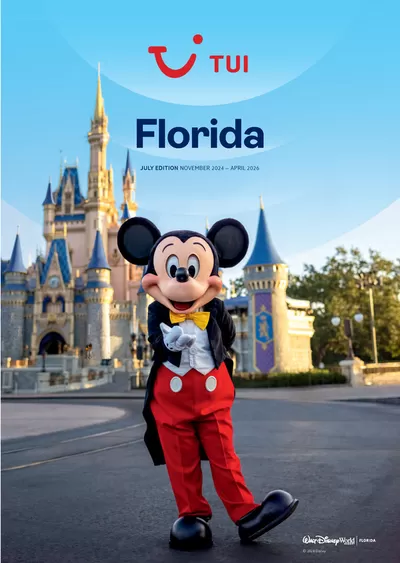 Tui catalogue | Florida Nov 2024 – Apr 2026 | 01/11/2024 - 30/04/2026