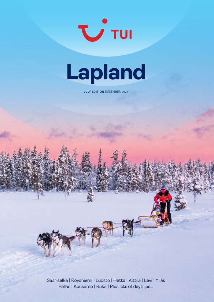 Tui catalogue in Birmingham | Lapland December 2024 | 23/07/2024 - 31/12/2024