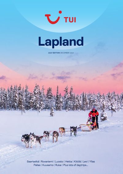 Travel offers in Leeds | Lapland December 2024 in Tui | 23/07/2024 - 31/12/2024