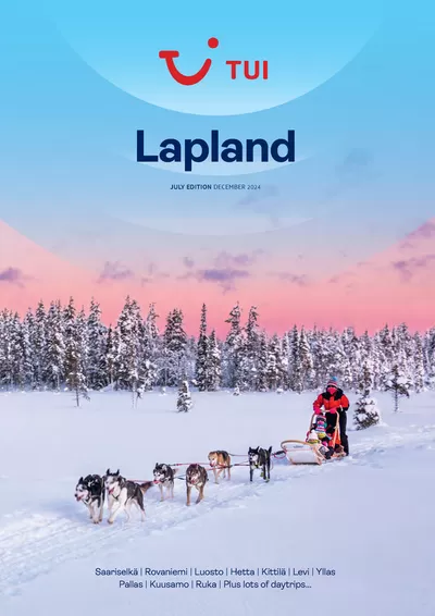 Tui catalogue in Leeds | Lapland December 2024 | 23/07/2024 - 31/12/2024