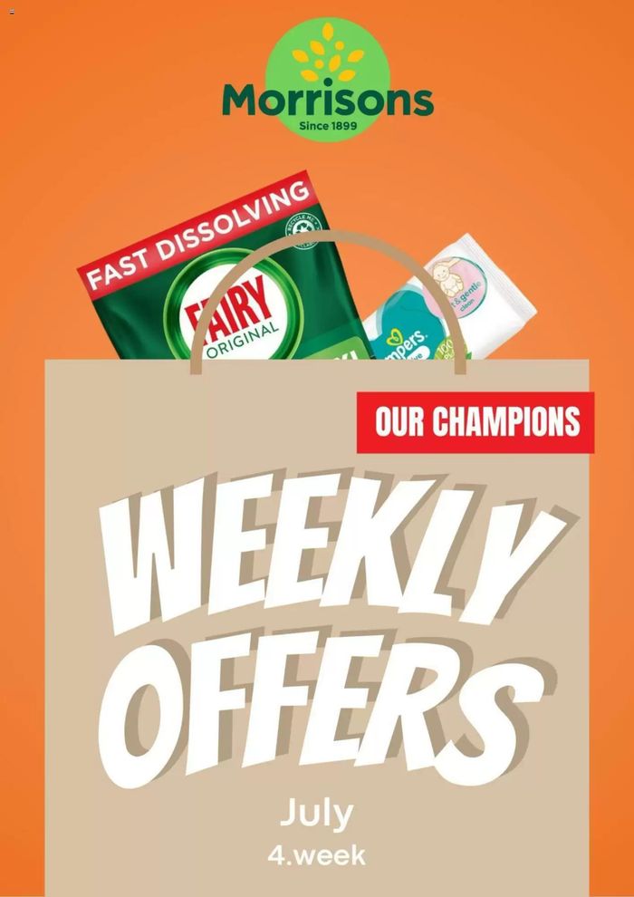 Morrisons catalogue in London | Our Champions | 24/07/2024 - 28/07/2024