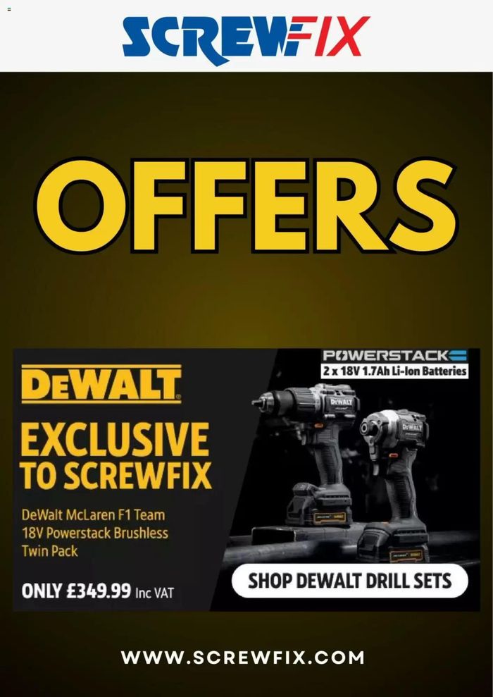 Screwfix catalogue in Leeds | Offers | 24/07/2024 - 23/08/2024
