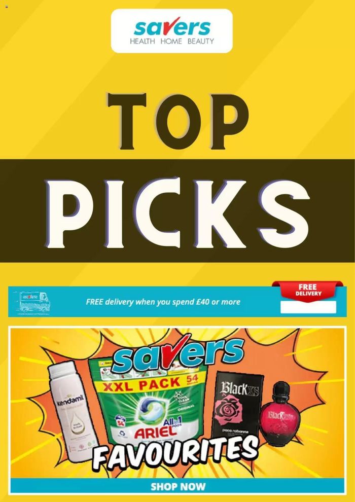 Savers catalogue in Glasgow | Top Picks | 24/07/2024 - 18/08/2024