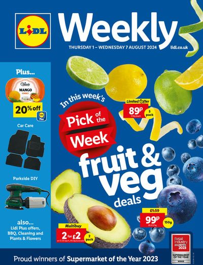 Lidl catalogue in Wokingham | Pick of the Week | 01/08/2024 - 07/08/2024