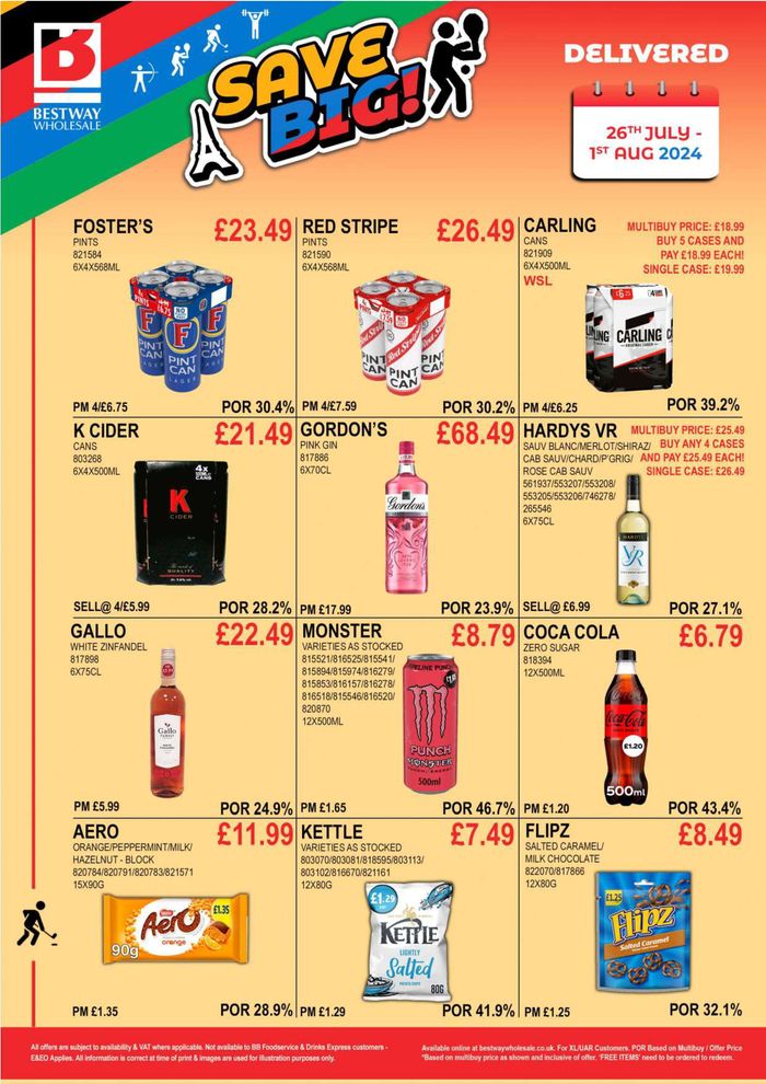 Bestway catalogue in London | Save Big! | 26/07/2024 - 01/08/2024