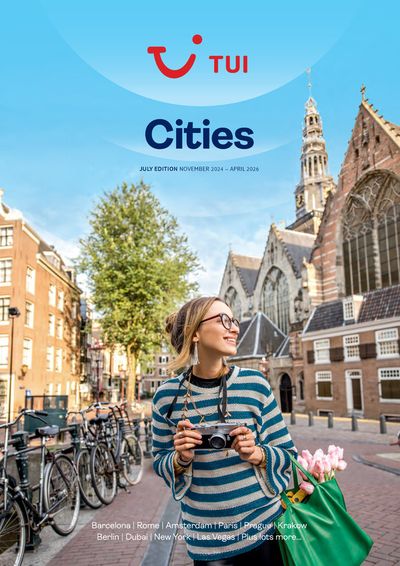 Travel offers | Cities Nov 2024 – Apr 2026 in Tui | 01/11/2024 - 30/04/2026
