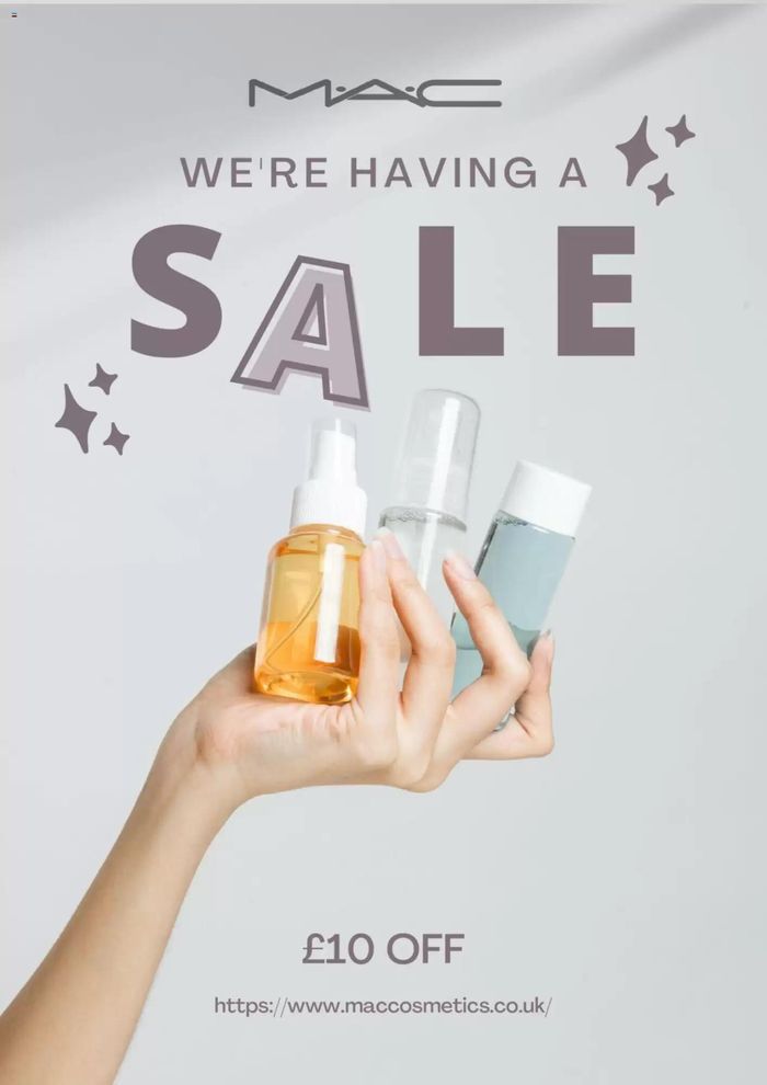 MAC Cosmetics catalogue | We're Having A Sale | 26/07/2024 - 25/08/2024