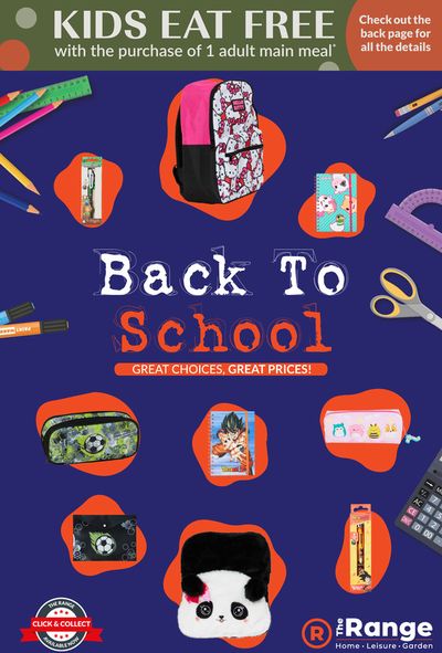 The Range catalogue in Eastbourne | Back To School 2024 | 06/08/2024 - 30/09/2024